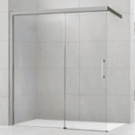 ALVA AQDUSPSTF120.1R ALVA Spa 1.0 Schiebetür freistehend re. 117-120/200cm, Glas ESG Cl., Silber HGL  Verpackungseinheit:1ST