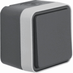 BERKER 30763505 Wechselschalter AP W.1 grau  Verpackungseinheit:1ST
