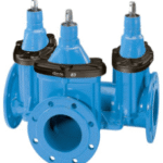 HAWLE 5019675 Combi III T-Stueck Fig.4450 E3 PN10/16 DN  80 mm m.3-Absperr.o.Vert.  Verpackungseinheit:1ST