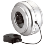 ALVA ALLVENT125 ALVA Rohrventilator VENT N 390 m3/h, DN125  Verpackungseinheit:1ST