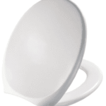 PRESSALIT 304000-BG4999 Pressalit WC Sitz 1000 mit Deckel Festscharnier Edelstahl, weiß  Verpackungseinheit:1ST