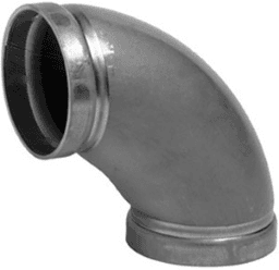 98075b4a-058b-453a-a352-dc0bc2852352 VICTAULIC F04100020ZZX160 No 410 BOGEN 90° CF8M 60.3mm/2" C/E=114.3mm Gegossen Wandstärke=3.2mm Verpackungseinheit:1ST – Bild 1