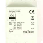 RELTECH 051564847816 Klingel-Transformator 230V / 4-8-12-24V / 2-2-2-1A RST2PTCED Verpackungseinheit:1ST