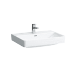 LAUFEN H8109640001041 Laufen PRO S 810964 Waschtisch unterbaufähig  Sanitärkeramik weiß 650x465x95 1 Hahnloch mittig mit Überlauf ,  Verpackungseinheit:1ST