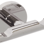 ALVA AQASORDHTH ALVA Ora Handtuchhaken zum Kleben doppelt, Chrom  Verpackungseinheit:1ST