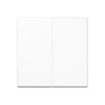 JUNG A595BFWW A500 BRUCHSICHER Wippe Serien, Schalter/Taster, alpinweiß, glänzend, ohne ISO Aufdruck, geeignet für Bussystem-Tasterankopplung