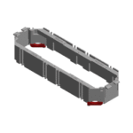 VERGOKAN TSBOB Gerätebecher leer ohne Abdeckung RAL 901 1  Verpackungseinheit:1ST