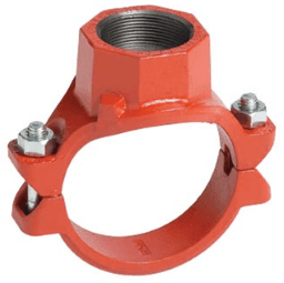 99651258-c024-4585-9bd1-4161c138f8b6 VICTAULIC C920NM0761HREMB 76,1x48,3 mm Typ 920N Anbohrschelle rot EPDM metrische S/M BSPF Verpackungseinheit:1ST – Bild 1