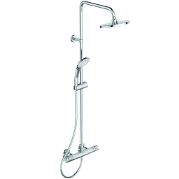 998af50b-4789-49f5-a79e-40dc2708c6b1 IDEAL-STANDARD A7208AA Ideal Standard Duschsystem mit Brausethermostat Ceratherm T25, Chrom Verpackungseinheit:1ST – Bild 1