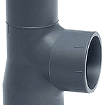 FISCHER GEORG 721200308 GF Pro-Fit T-Stück 90° egal PVC-U d 32  Verpackungseinheit:1ST