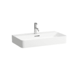 LAUFEN H8102850001041 Laufen VAL 810285 Waschtisch unterbaufähig  Saphirkeramik weiß 750x420x115 1 Hahnloch mittig mit Überlauf ,  Verpackungseinheit:1ST