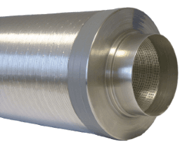 99f879c0-523a-458c-948b-82271f02265e ALVA ALFSD16050.1 ALVA Schalldämpfer flexibel Alu DN160, DA 260 Verpackungseinheit:1ST – Bild 1