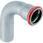 GEBERIT 23306 GE Mapress C-Stahl Bogen m.einseitigem Einschubende 90 Gr. d35mm verzinkt  Verpackungseinheit:1ST