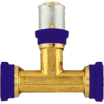 ALVA ACI5130.20.16 ALVA T-Stück Mittelabgang reduziert 20x2 - 16x2 - 20x2 SIS  Verpackungseinheit:1ST