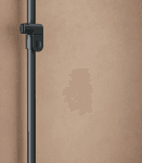 ALVA AQBFVAHG90.1S ALVA Varia Haltegriff 90 mit Brauseh. 100x70cm, bis 130kg, Schwarz Matt  Verpackungseinheit:1ST