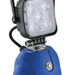 GIFAS 840596 LED Akku Handleuchte G40R, IP65, 15W, 90 0lm,mit Magnet und Bügel G40R.LED5X3W.90°.6500K.LION.4,4AH.MAGNET Verpackungseinheit:1ST