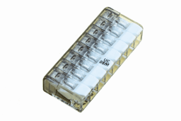 9e466001-1f98-4c88-8dad-26009b5e681b ALVA DOK 8 MINI HE Mini Verbindungsdosenklemme 8-polig mit Hebeln 0,2... 2,5 mm², transparent Verpackungseinheit:25ST – Bild 1