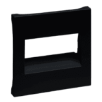 LEGRAND 765354 SEANO Abdeckung RJ45 für 1- und 2-fach D atendosen, Farbe: Schwarz lackiert  Verpackungseinheit:1ST