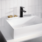 HANSGROHE 32507670 hansgrohe Metropol Einhebel-Waschtischmischer 110 mit Hebelgriff und Push-Open Ablaufgarnitur, Mattschwarz 32507XXX Verpackungseinheit:1ST