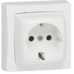 LEGRAND 086029 Aufputz Steckdose Komplettgerät Oteo IP20 ultraweiß AP OTEO 086029 Verpackungseinheit:1ST