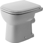 DURAVIT 21090900002 Duravit D-Code Stand WC Weiß Hochglanz 480 mm - 21090900002  Verpackungseinheit:1ST