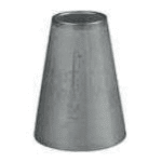 ALVA ERKH4-2818 Edelstahl Reduzierstk.Form-H 316L L= (D-d)x3 s=1.5mm konz.28.0x18.0mm  Verpackungseinheit:1ST