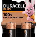 DURACELL 5002485 Plus100 Power Alkaline Batterie C 1.5V MN1400, LR14, 2er Blister PLUS C BABY - BLI2 Verpackungseinheit:1PAK