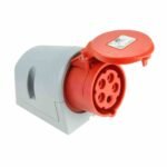 PCE 123-6TT Wandsteckdose 32A 3p 6h IP44 Turbo Twist