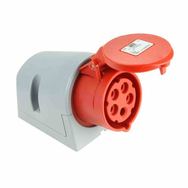 PCE 123-6TT Wandsteckdose 32A 3p 6h IP44 Turbo Twist