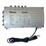 TELEVES MS58NG 5 in 8 Guss-Multischalter MULTRIX mit Schaltnetzteil