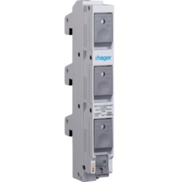HAGER L063M1 D02 Reitersicherung,3x63A schaltbar