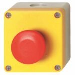 BENEDICT & JÄGER BG10P44-11 Befehls-/Meldegerät, 1f, 1tast, 1pilz, geeignet für NOT-AUS, Kunststoff, IP67