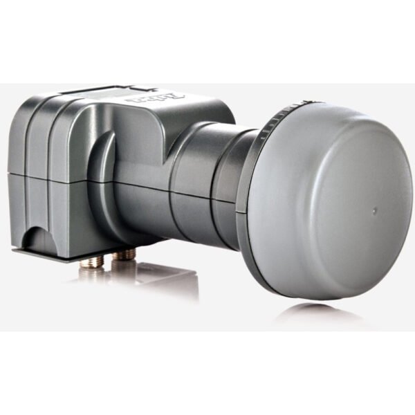 FUBA 21505032 FUBA DEK217,Twin LNB für 2 Teilnehmer, optimale Mobilfunkabschirmung mit integriertem Wetterschutzgehäuse,40mm Feed,Universal,typ.150mA