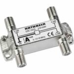 KATHREIN 21610085 Verteiler, F-Connector, 3f, 5-1218MHz, 6dB