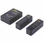 DIGITUS DN-14001-1 Kabeltester, Netzwerk, RJ45, BNC Hauptgerät, Remote, PoE Tester, mit Schutzkoffer