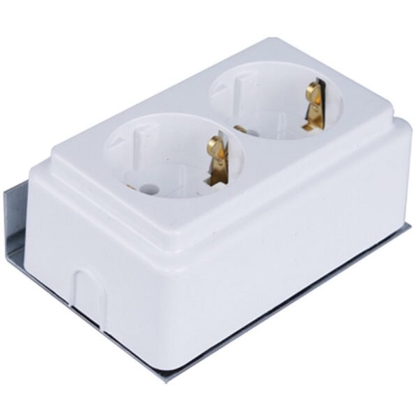 ETI 001100201 2-fach Schukosteckdose