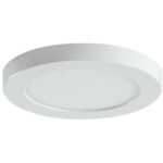 BRUMBERG 12205073 MOON LED-Deckenanbauleuchte, 12W, 3000-6000K, 1135lm, weiß, matt, Konverter, IP20, Ø170mm, Kunststoff opal