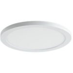 BRUMBERG 12207073 MOON LED-Deckenanbauleuchte, 24W, 3000-6000K, 2760lm, weiß, matt, Konverter, IP20, Ø330mm, Kunststoff opal
