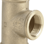 VIEGA 264 420 Viega T-Stück Rotguss, Modell 3130 Rp1: 1 Rp2: ¾ Rp3: 1 3130 Verpackungseinheit:1ST