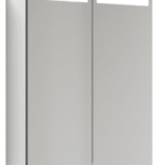 ALVA AQBMJUSPS1.2 ALVA Juna Spiegelschrank, Korpus verspiegelt, 60x80x14,5cm, LED-Beleucht.  Verpackungseinheit:1ST