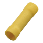 HAUPA 260354 Stossverbinder gelb isoliert 4,0-6,0 PVC  Verpackungseinheit:100ST