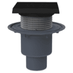 HUTTERER & LECHNER HL310NG HL310NG - Bodenablauf DN50/75/110 senkrecht, 150x150mm / Gussrost 137x137mm 310NG Verpackungseinheit:1ST