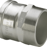 VIEGA 483 128 Viega Sanpress Inox XL-Übergangsstück mit SC-Contur Stahl nichtrostend, Modell 2311XL VdS-Zulassung d: 88,9 R: 3 2311XL Verpackungseinheit:1ST