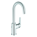 GROHE 23 753 000 GROHE Einhand-Waschtischbatterie BauFlow 23753, L-Size, Einlochmontage, Zugstangen-Ablaufgarnitur aus Kunststoff 1 1/4', chrom 23753 Verpackungseinheit:1ST