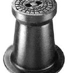 ALVA ARTSTK4056 ALVA Straßenkappe Gusseisen Fig.141 f.Schieber DIN4056 rund starr  Verpackungseinheit:1ST