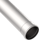 BLUECHER 811.100.110 S BLÜCHER EuroPipe Abwasserrohr 1.4404, 110 X 1000mm, DN 100  Verpackungseinheit:1ST