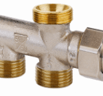 HEIMEIER 3803-02.000 IMI HEIMEIER Einrohrverteiler Duolux mit Absperrung  Verpackungseinheit:1ST