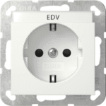 GIRA 446203 SCHUKO BSF + SH System 55 Reinweiß  Verpackungseinheit:1ST