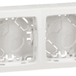 LEGRAND 086092 Aufputz Rahmen 2-fach Oteo IP20 ultraweiß AP OTEO 086092 Verpackungseinheit:1ST