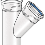 KE KELIT 14745LK0 ASP445 PHONEX AS-PLUS Einfach-Abzweiger 45° 110/90 ASP445 Verpackungseinheit:1ST